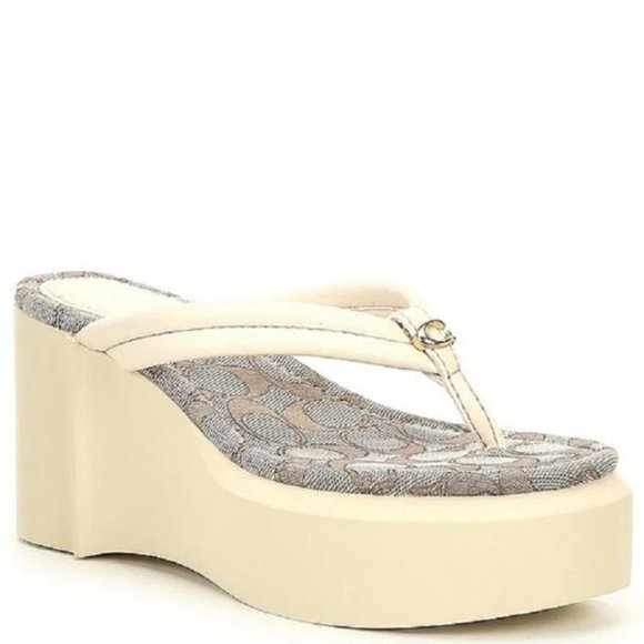 Coach Shoes - NWT $128 (Size 8) COACH Wedge Sandal